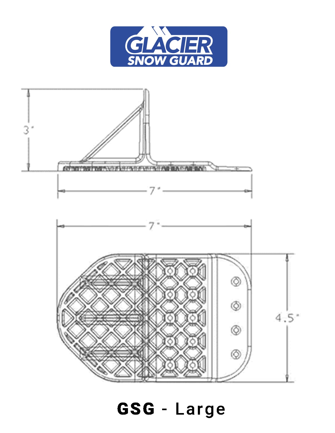 Glacier - Full Size Snow Guard